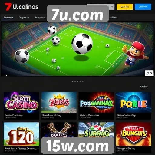 Plataforma 7u.com oferece ampla variedade de jogos online